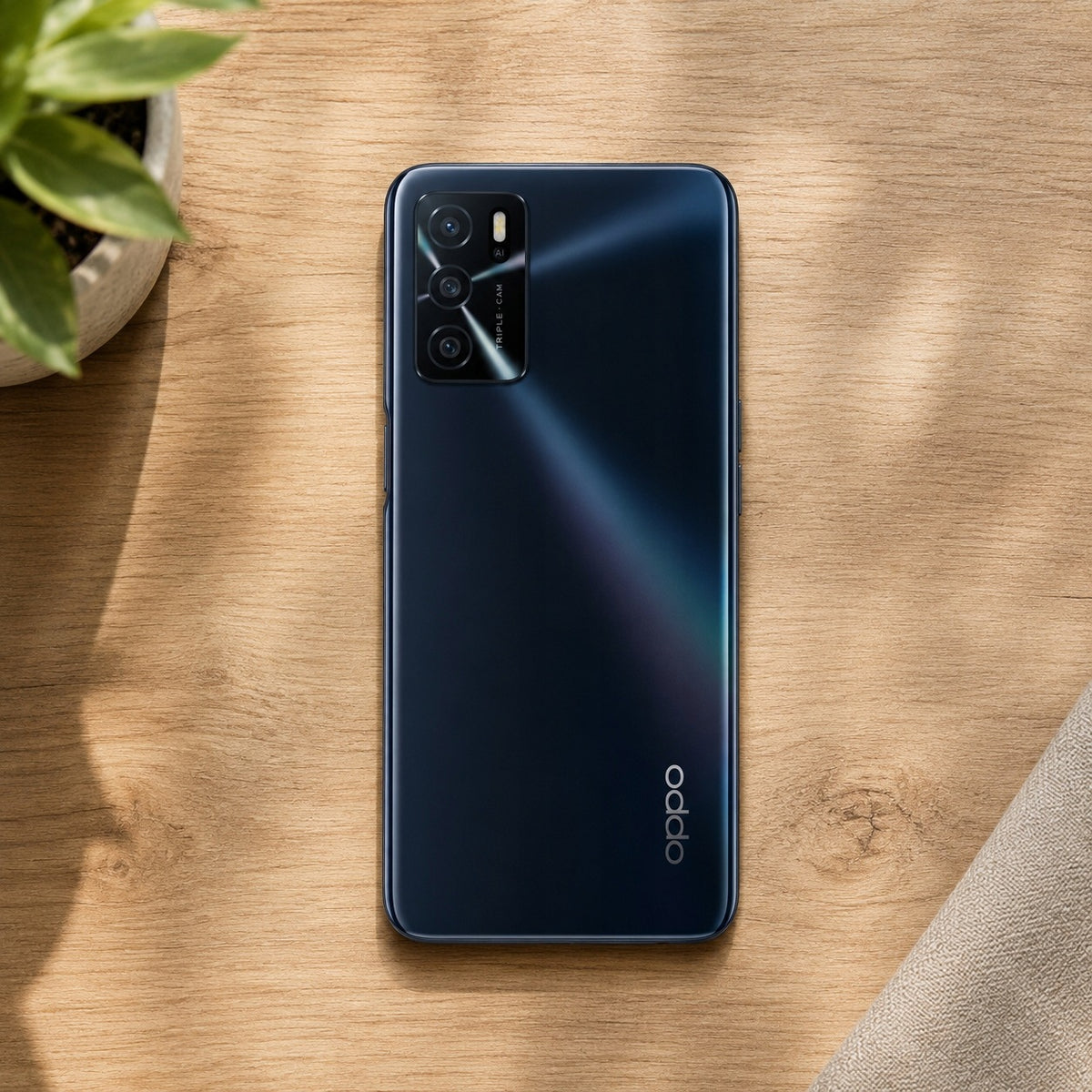 Telefon Smartfon Oppo A16 3/32GB LTE Czarny Kabel USB Kluczyk SIM Ładowarka
