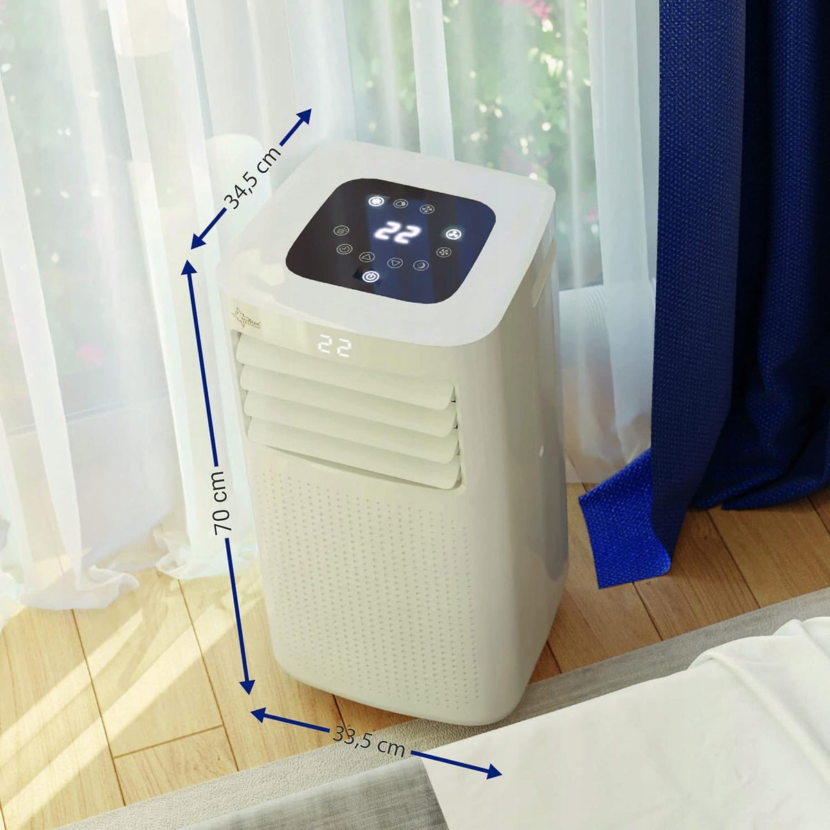 Klimatyzator Przenośny Klimatyzacja Suntec CoolFixx 2.6 Eco R290 34m2 Biały