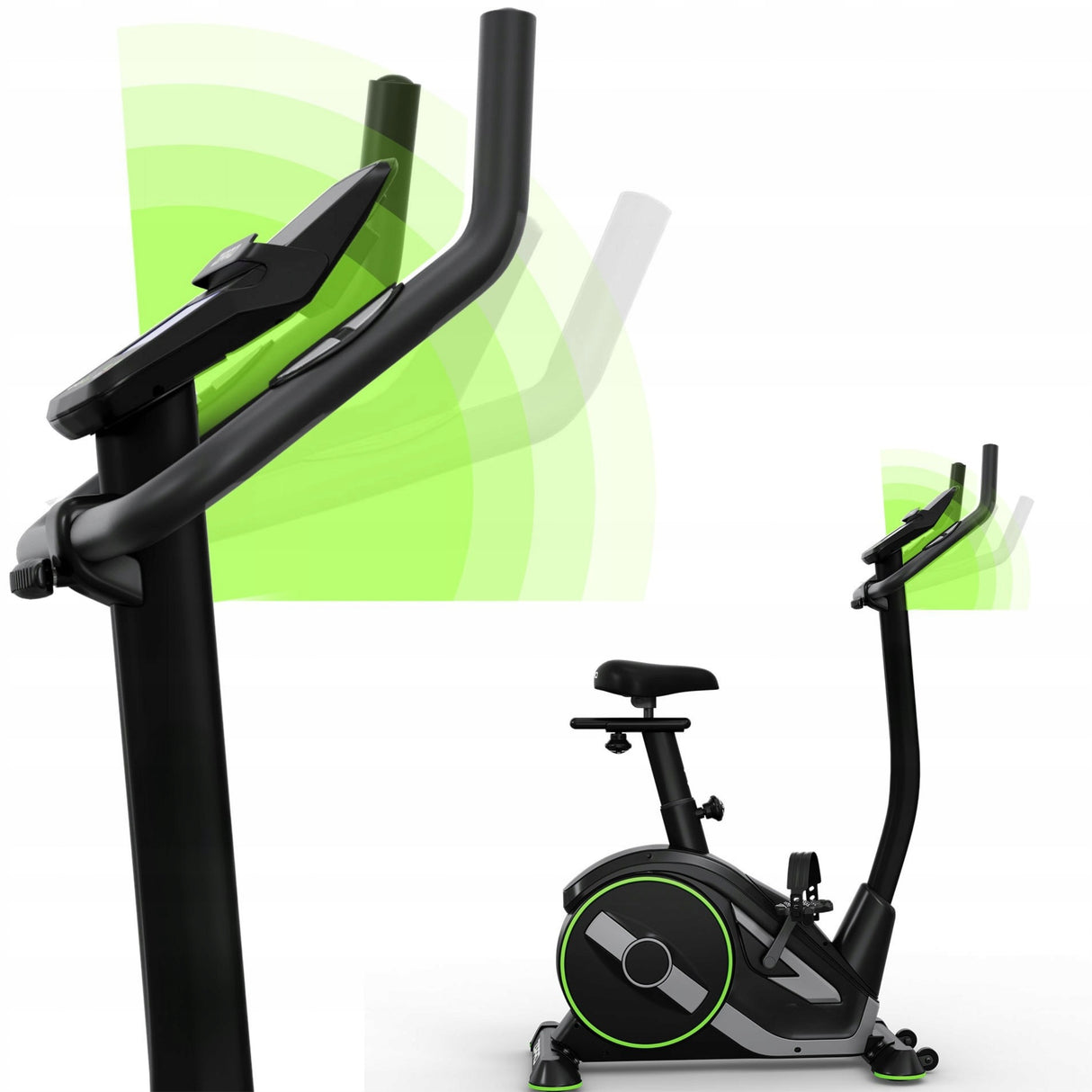 Rower Stacjonarny Elektromagnetyczny Pionowy Rowerek do Ćwiczeń Treningowy