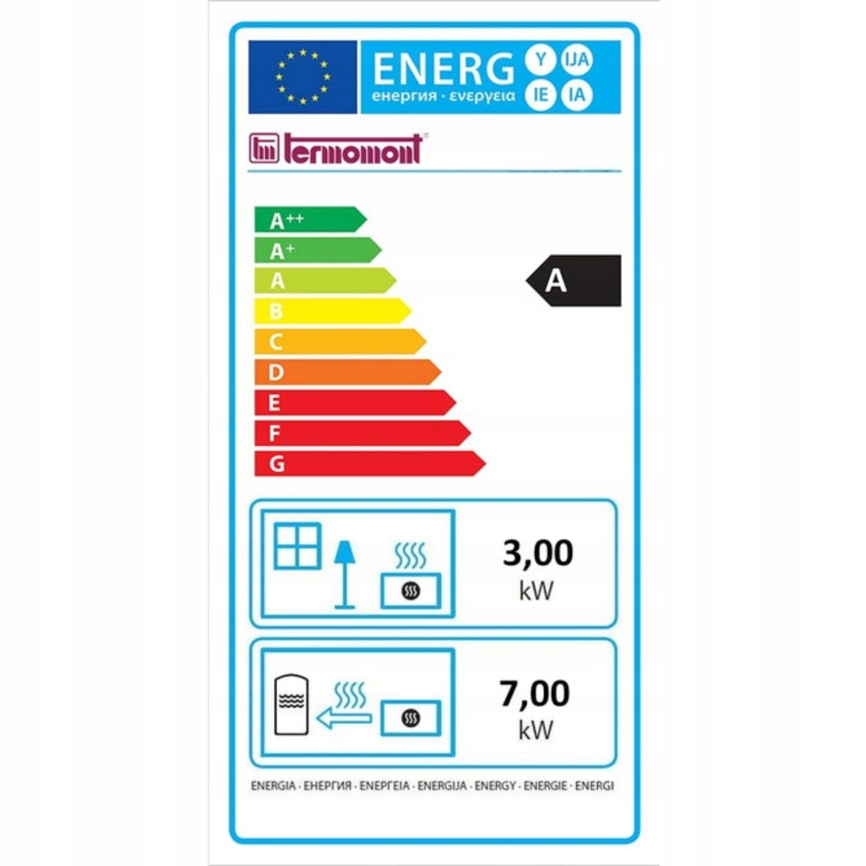 Kuchnia Węglowa Westfalka Grudziądzka Piec Koza Kominek Kocioł 10kW Biały
