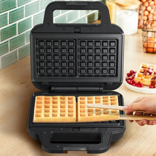 Gofrownica do Kanapek Panini Gofrów Opiekacz Grill Kompaktowy 700 W