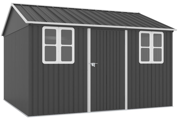 Domek Ogrodowy Schowek na Narzędzia 360x313cm Stal Ocynkowana Blacha