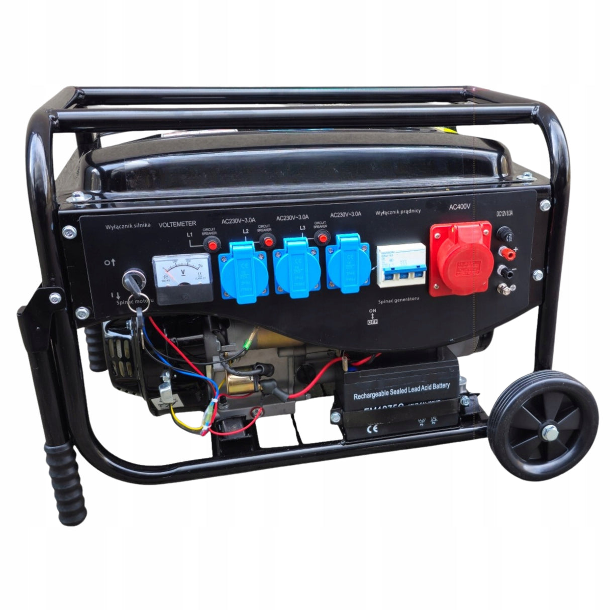 Agregat Prądotwórczy 5,2kW Generator Prądu Zestaw Prezent