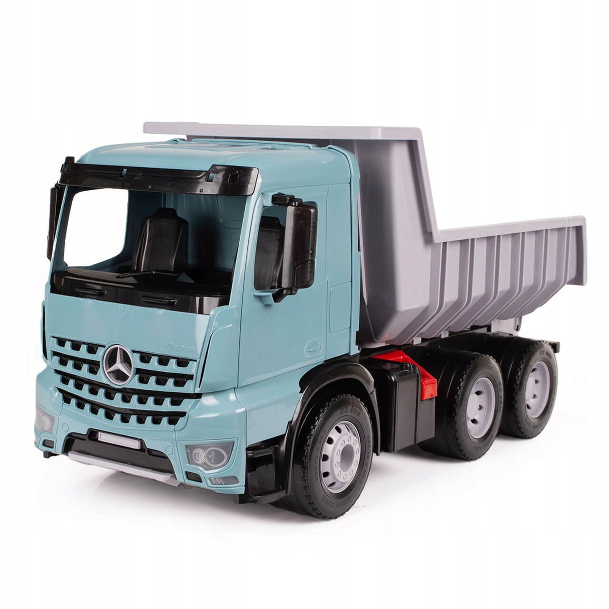 Wywrotka Mercedes Gigant Auto Zabawka XXL 67 cm 150 KG 3+ Niebieska