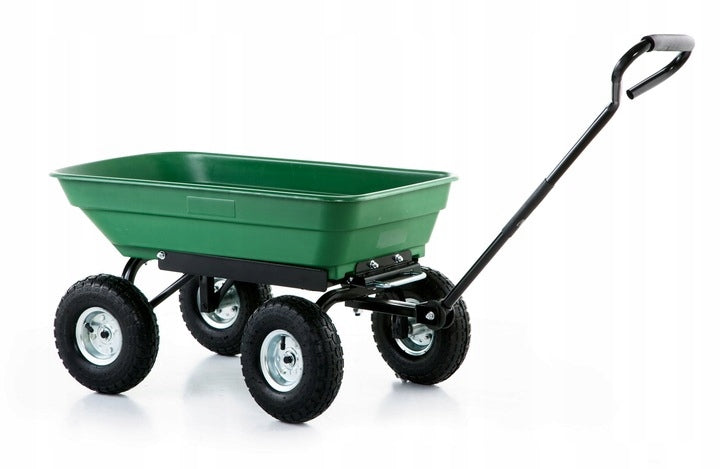 Wózek ogrodowy transportowy taczka przyczepka wywrotka POVES 350kg 75L