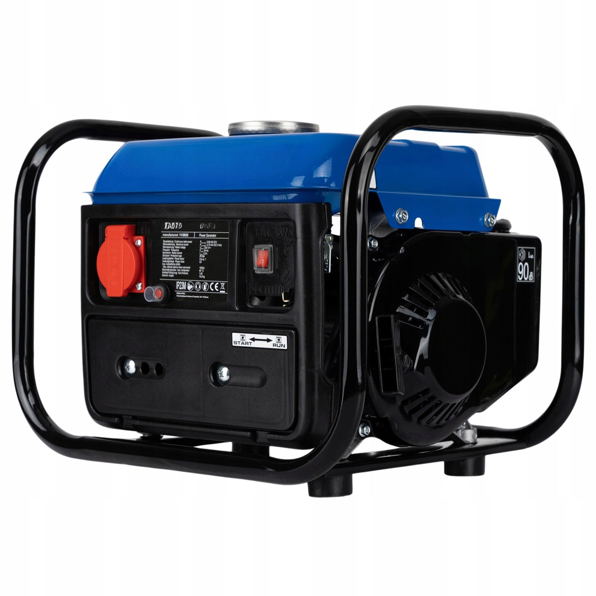 Agregat Generator Prądu 750W Przenośny Cichy Lekki Prądotwórczy 2KM 230V