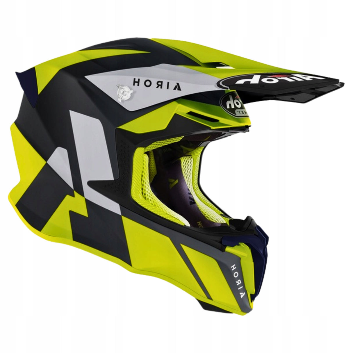 Kask Motocyklowy Enduro Offroad AIROH TWIST 2.0 Lift Żółty XXL