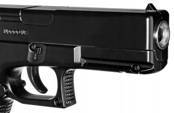 METALOWY PISTOLET GLOCK 43 ASG REPLIKA KULKI 6 MM PREZENT DZIECKA NA ŚWIĘTA