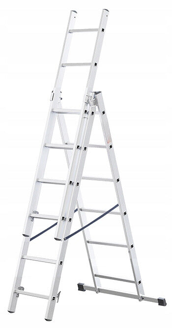 Drabina aluminiowa wielofunkcyjna 3x10 stopni produkt POLSKI + GRATIS POVES