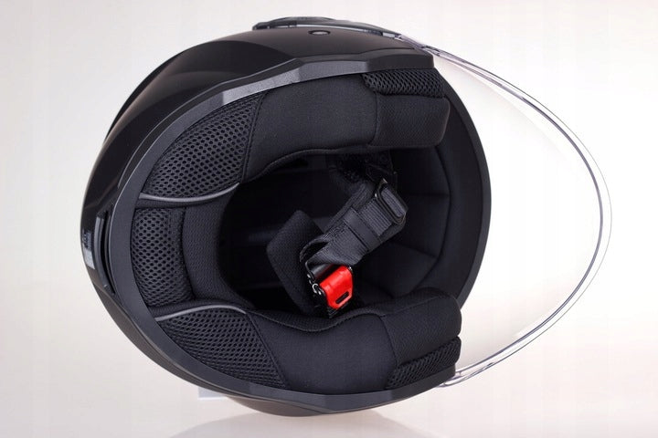Kask Motocyklowy Otwarty LS2 AIRFLOW II Kask Solid Black Mat XL