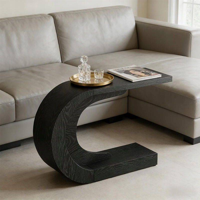 Stolik Konsolowy Kompaktowy HOGA-HL0293 109,9x33,7x74,3 cm Czarny Elegancki