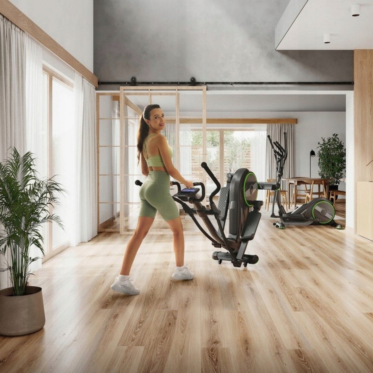 Orbi-Trek Trenażer Magnetyczny Eliptyczny Treningowy do 120KG do Ćwiczeń