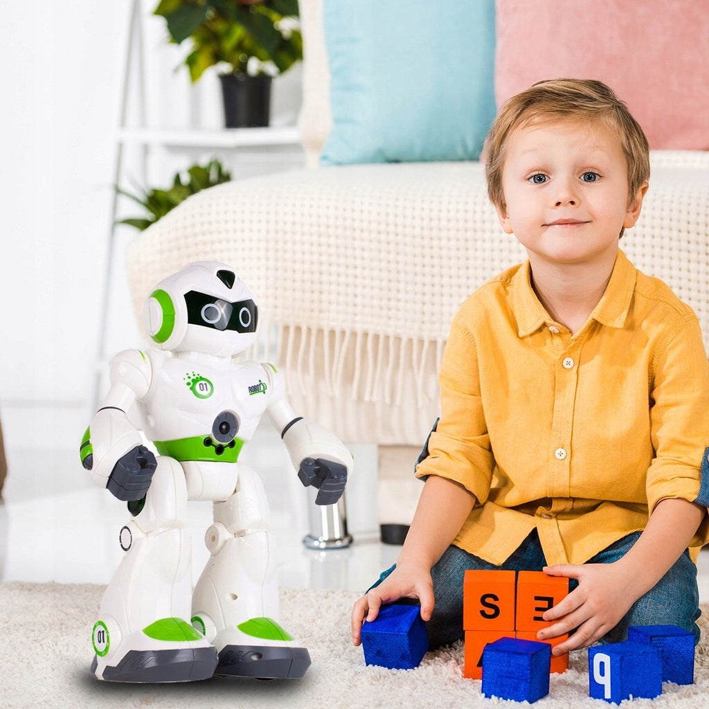Robot Zdalnie Sterowany Duży Strzela Tańczy Jeździ na Pilota Interaktywny