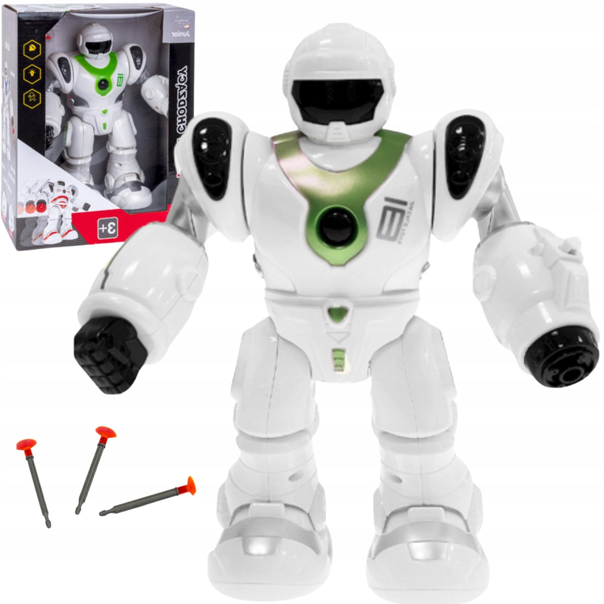 Robot Chodzący do Zbudowania dla Dziecka Dzieci 3+ JUNIOR