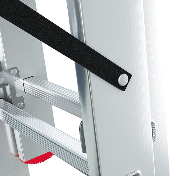 Drabina aluminiowa wielofunkcyjna 3x11 na schody PRO + GRATIS
