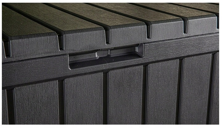 Skrzynia ogrodowa Kentwood 350 L Grafit Keter ANTRACYT