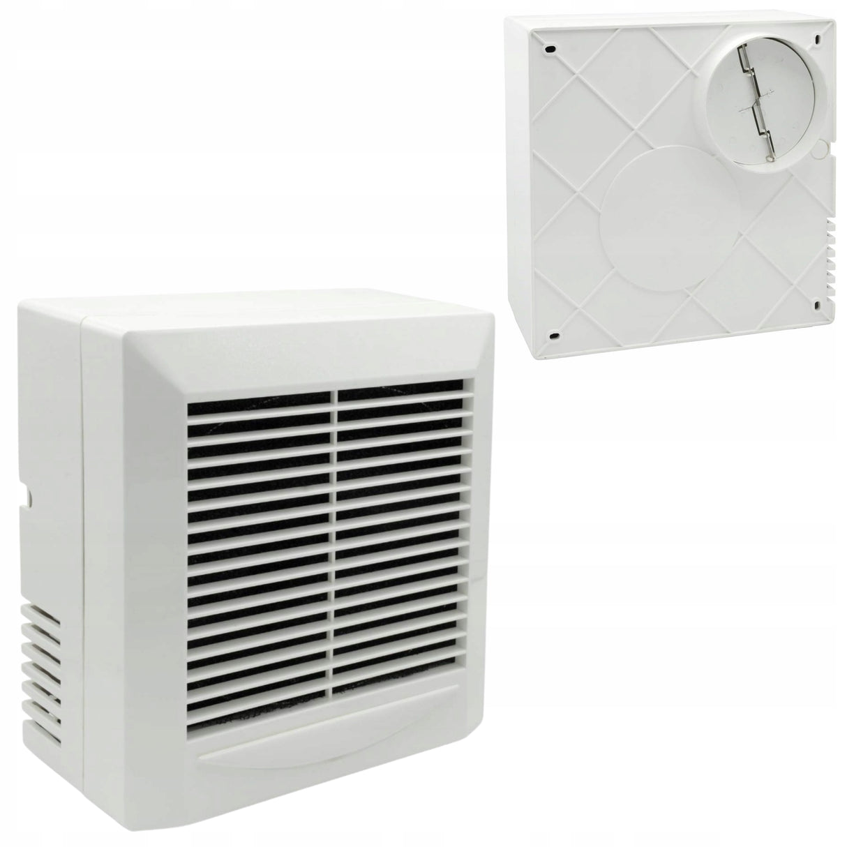 Wentylator Łazienkowy Ścienny AA10C 100 mm 90 m3/h 38W Biały