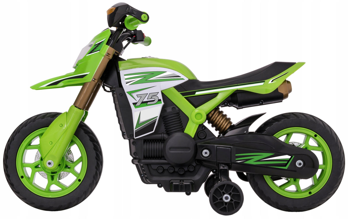 Duży Motor na Akumulator Trójkołowy Światła Led Bezpieczny dla Dzieci 6V