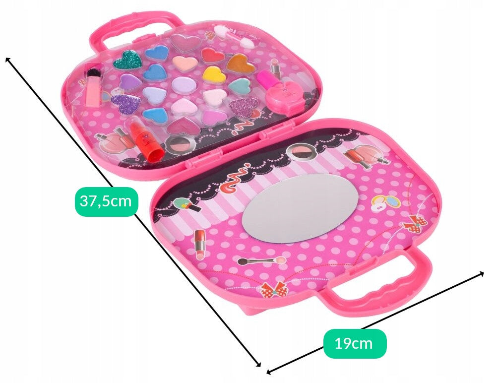 ZESTAW MAKIJAŻU DZIECI MALOWANIE MAKE UP KOSMETYKI