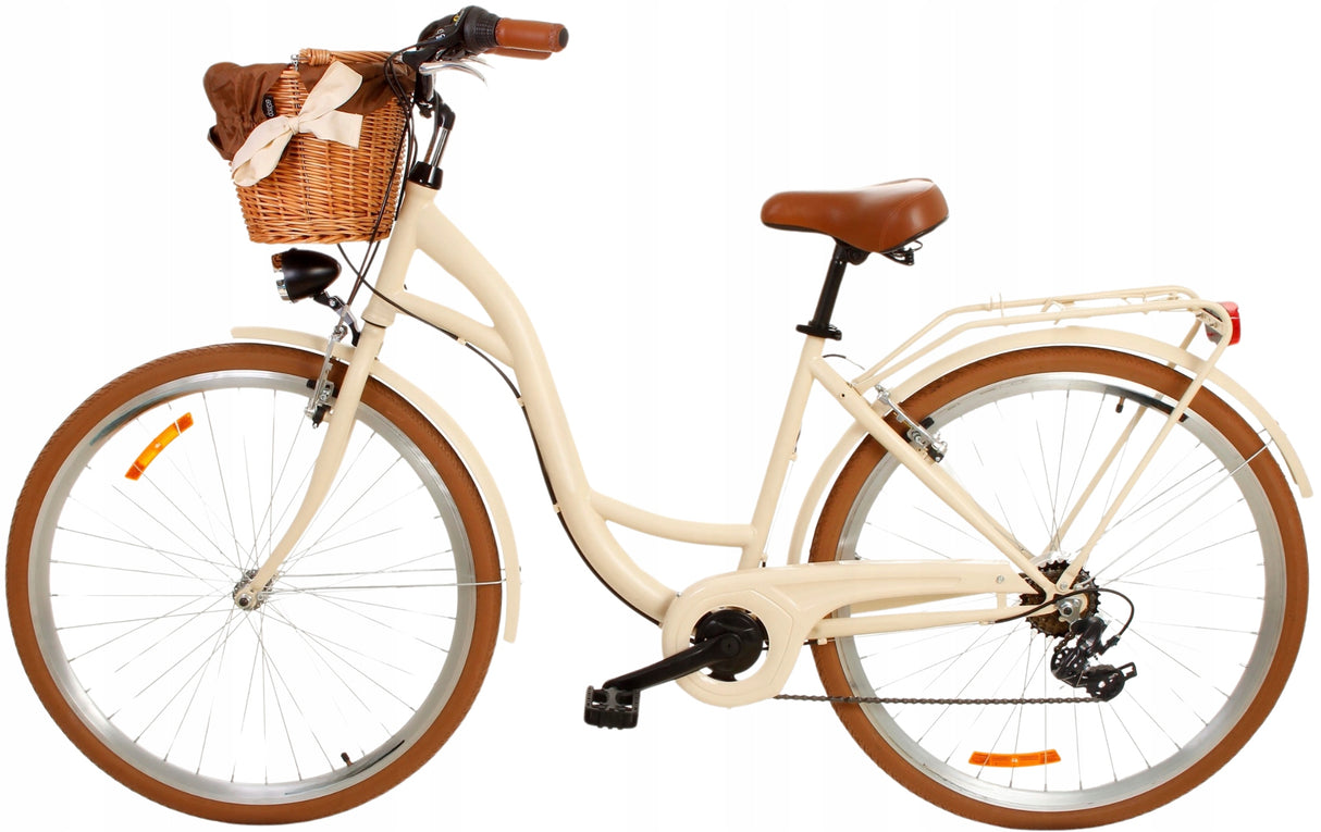Rower Miejski Damski Lekki Damka SHIMANO 7 WARIANTY Koło 28" Cali