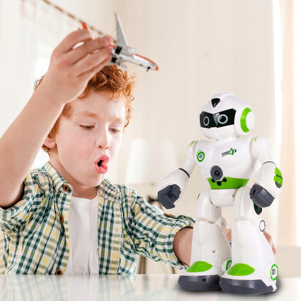 Robot Zdalnie Sterowany Duży Strzela Tańczy Jeździ na Pilota Interaktywny