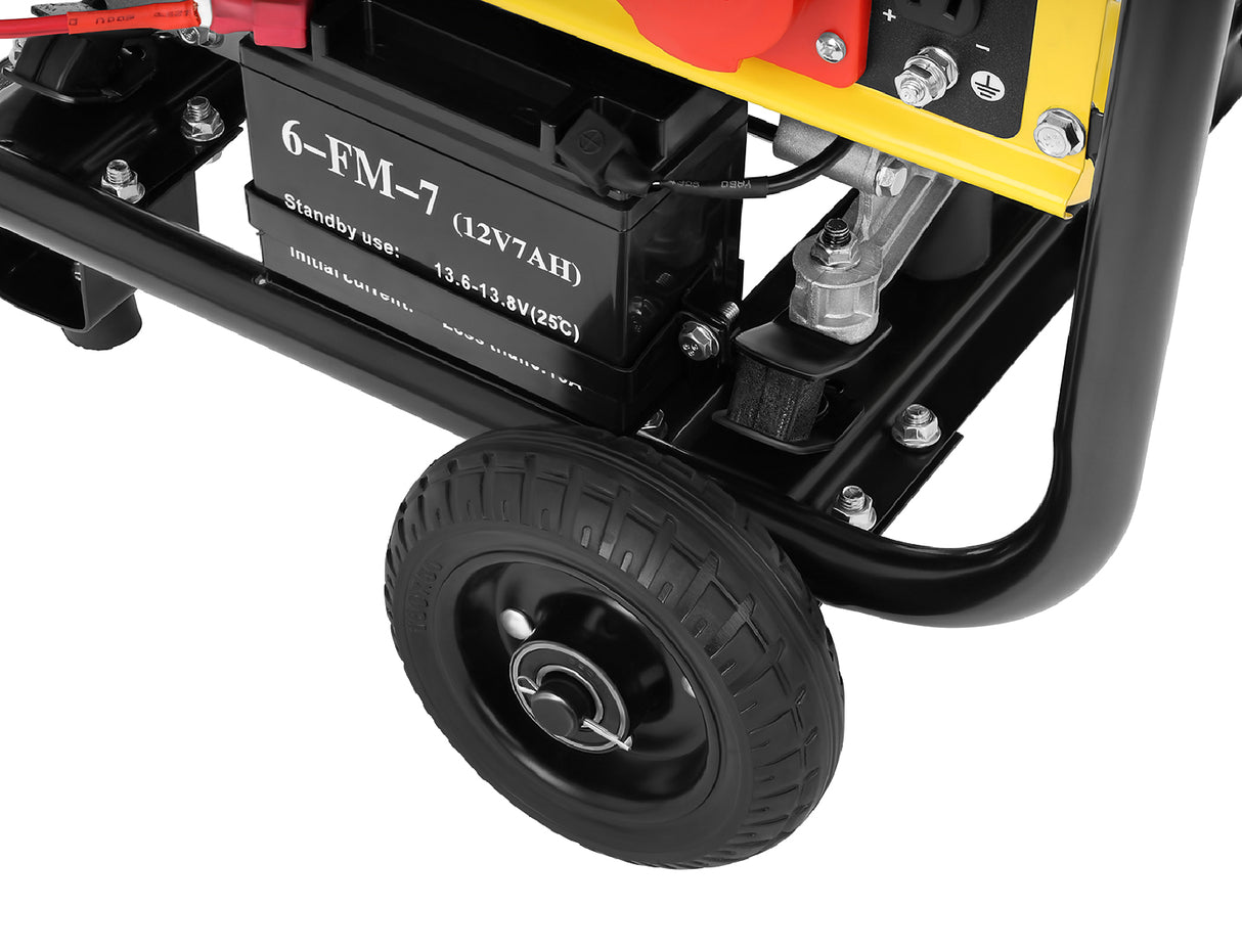 Agregat Generator Prądu Trójfazowy Benzyna Przenośny 2200W 230V AVR