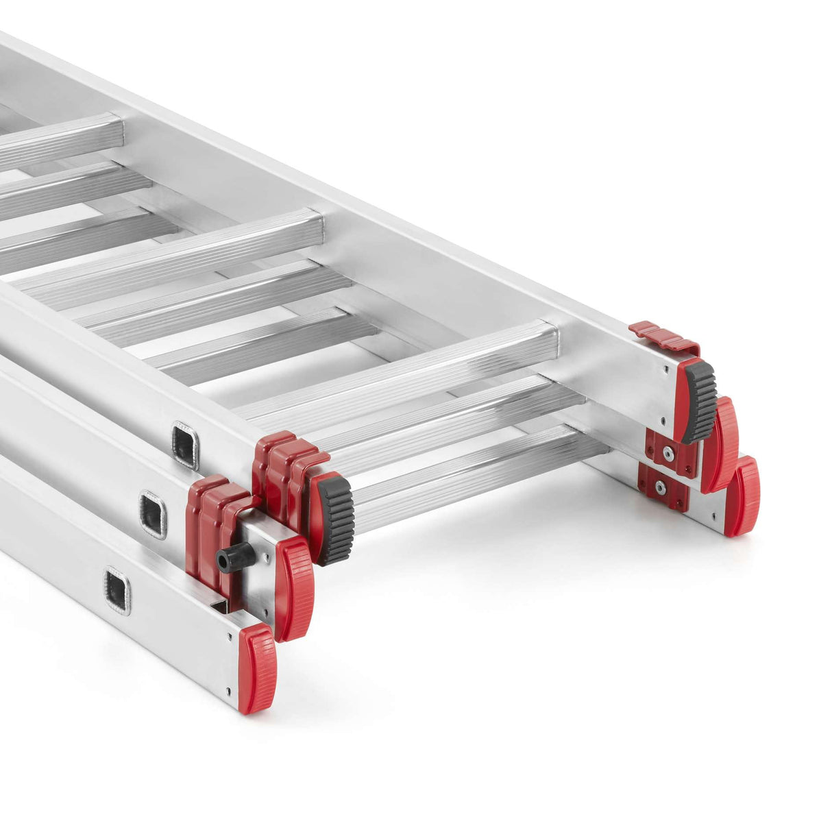 Drabina aluminiowa 3x9 WIELOFUNKCYJNA na schody Pro 5,69m 150kg + GRATIS