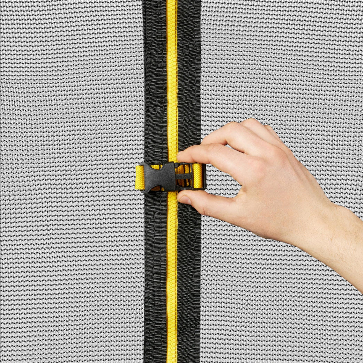 Trampolina Ogrodowa z Drabinką i Siatką Wewnętrzną Domowa Ogroowa 366 cm