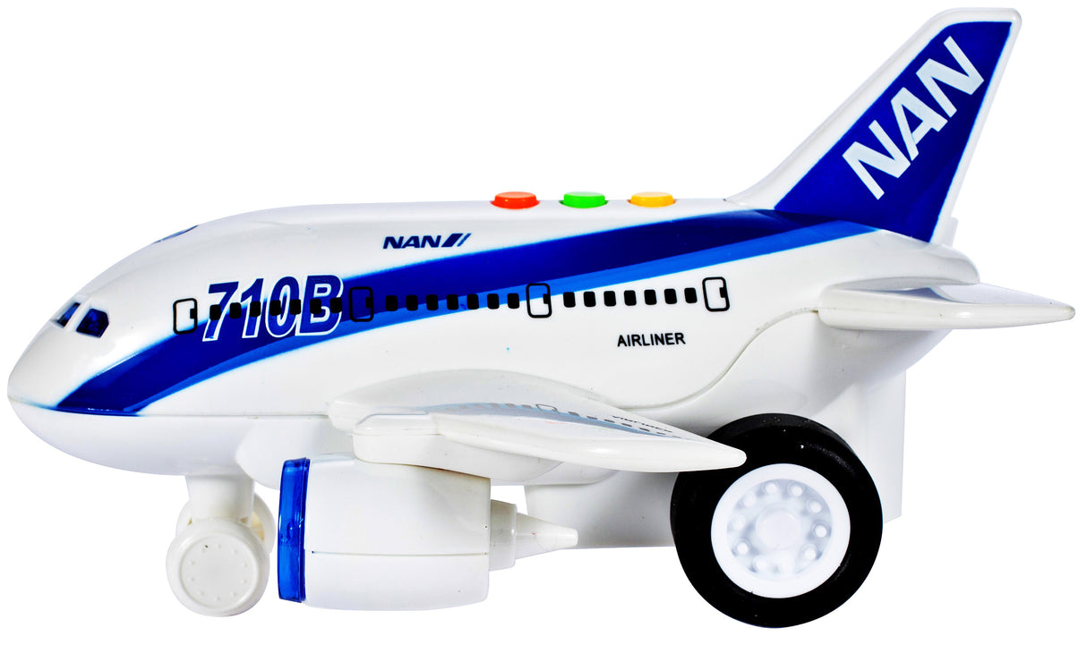 Samolot Interaktywny Pasażerski Boeing Zabawka Dźwięk Światło dla Dzieci