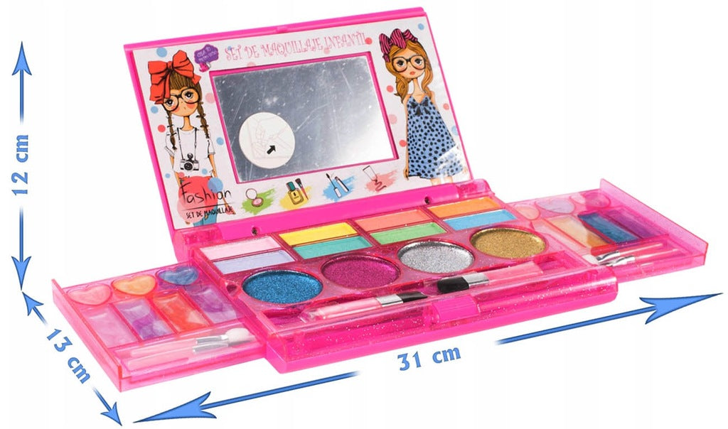 ZESTAW DO MAKIJAŻU DLA DZIECI MAKE UP KOSMETYKI 3+