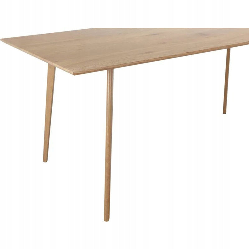 Stół do jadalni z naturalnego dębu Leonique, 120 cm, dąb
