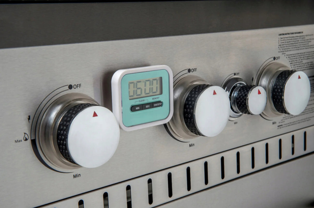 Grill Gazowy Stal Szlachetna Kuchnia Gazowa 6+1 Palnikowa 24,0 kW Żeliwo