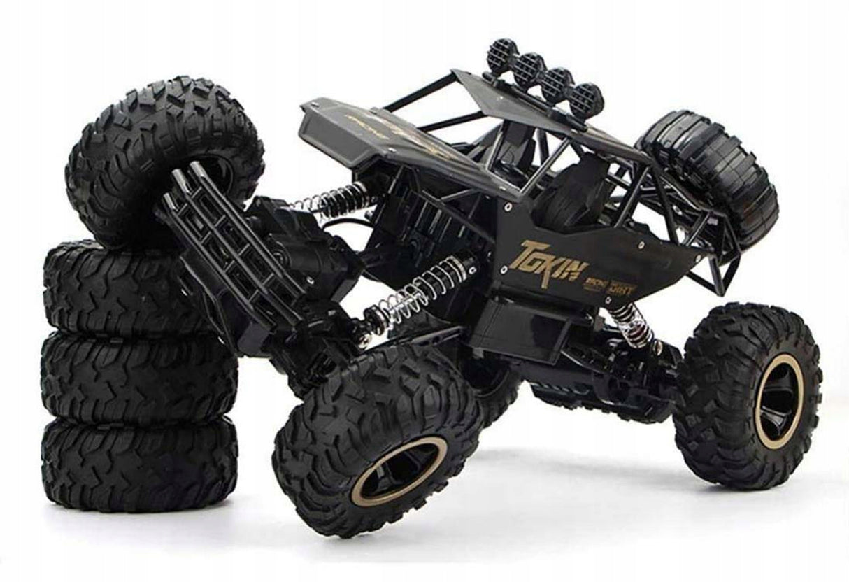 Samochód Zdalnie Sterowany Auto RC Terenowy Metal + 2 Akumulatory 4x4