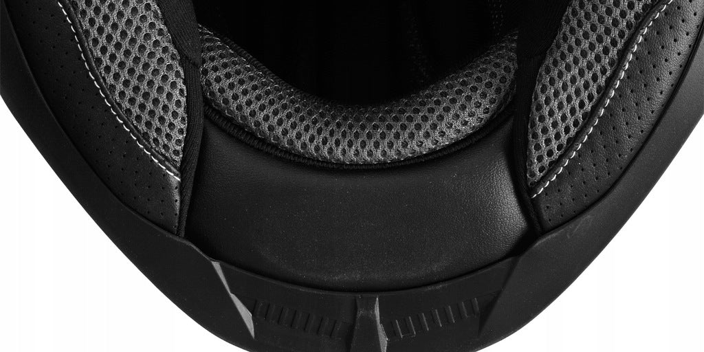 Kask Motocyklowy Cross Cup/Two + Gogle, Kominiarka, Niebieski M
