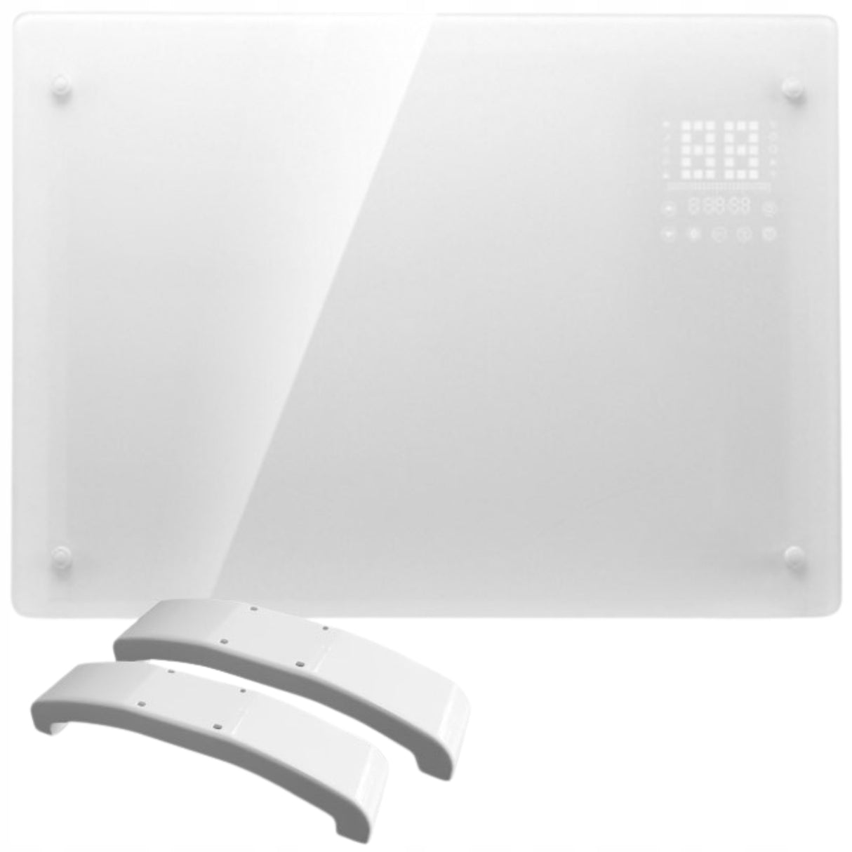 Grzejnik Konwektorowy Elektryczny Ścienny Wyświetlacz LCD 1,5 kW Termostat