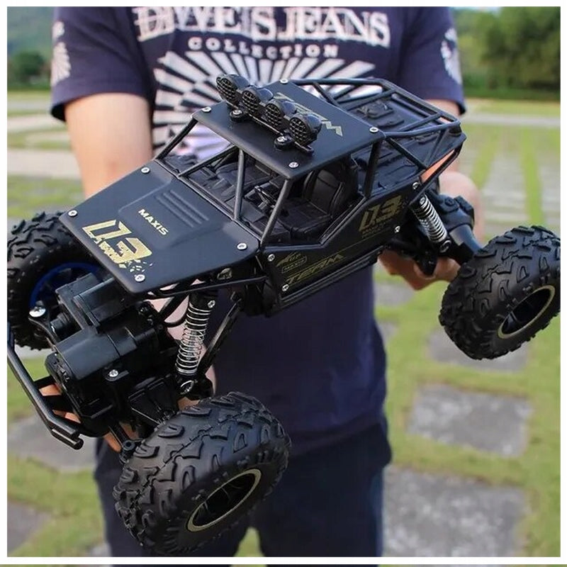 Samochód Zdalnie Sterowany Auto RC Terenowy Metal + 2 Akumulatory 4x4