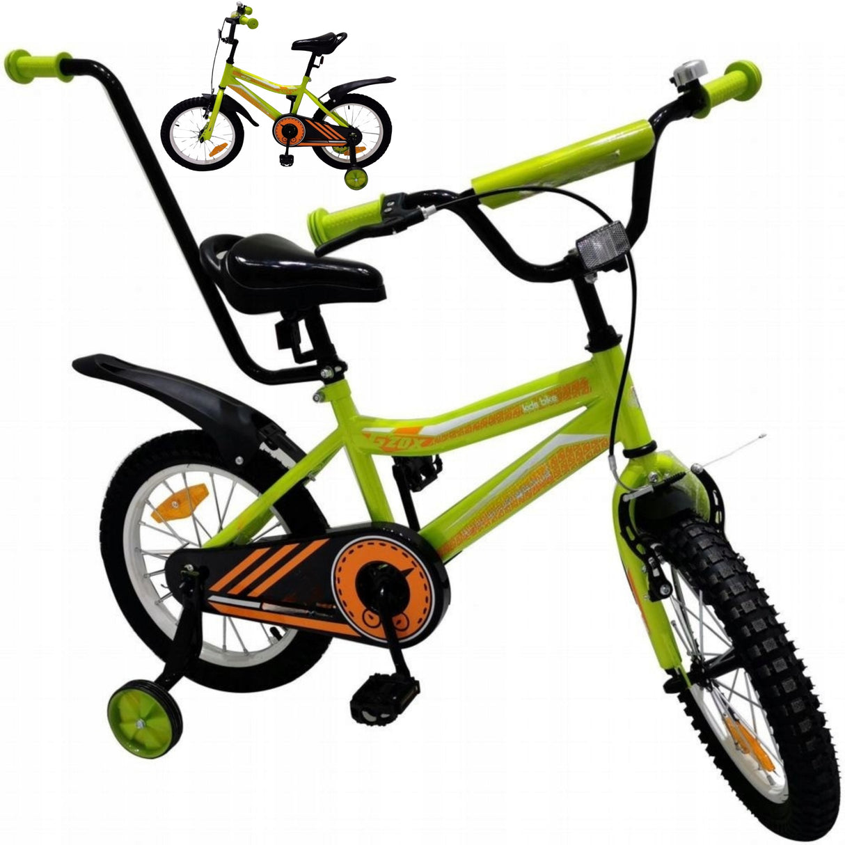Rower Dziecięcy BMX Prowadnik Boczne Koła Rowerek 16" Cali WARIANTY