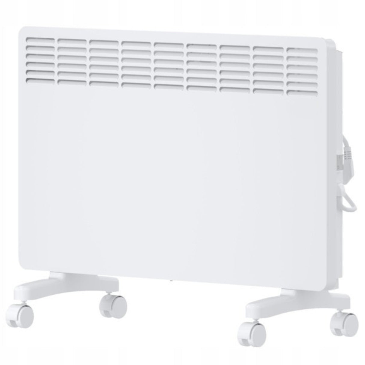Grzejnik Elektryczny Konwektorowy + Nóżki Biały 2000 W Stojący Konwektor