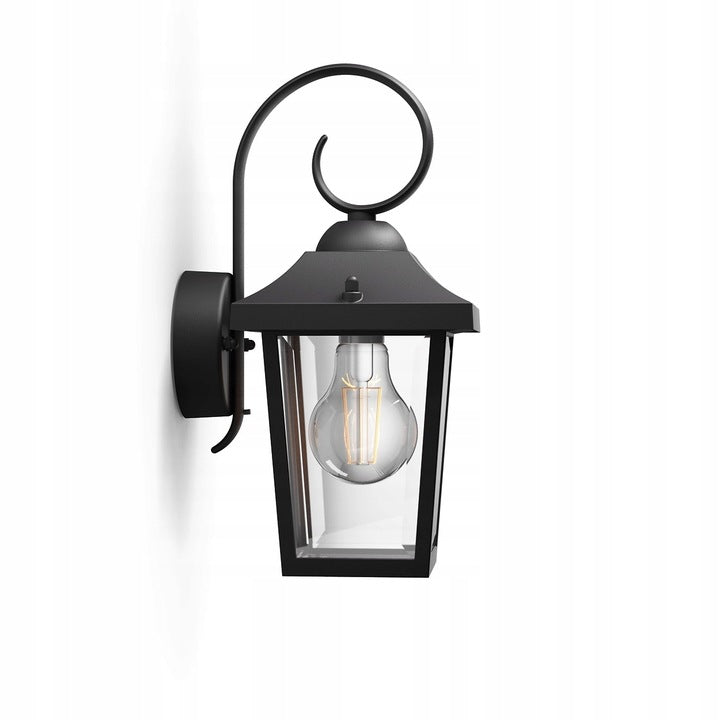 Lampa Ogrodowa LED Kinkiet Elewacyjny BUZZARD E27 IP44 Latarnia PHILIPS