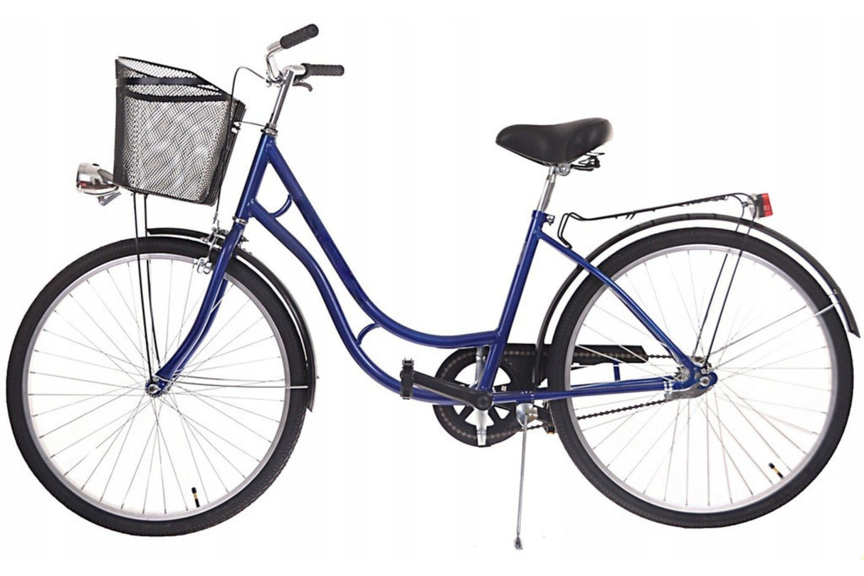 Rower Damski Męski Damka Miejski Retro + Kosz GRATIS Koło 26" Cali WARIANTY
