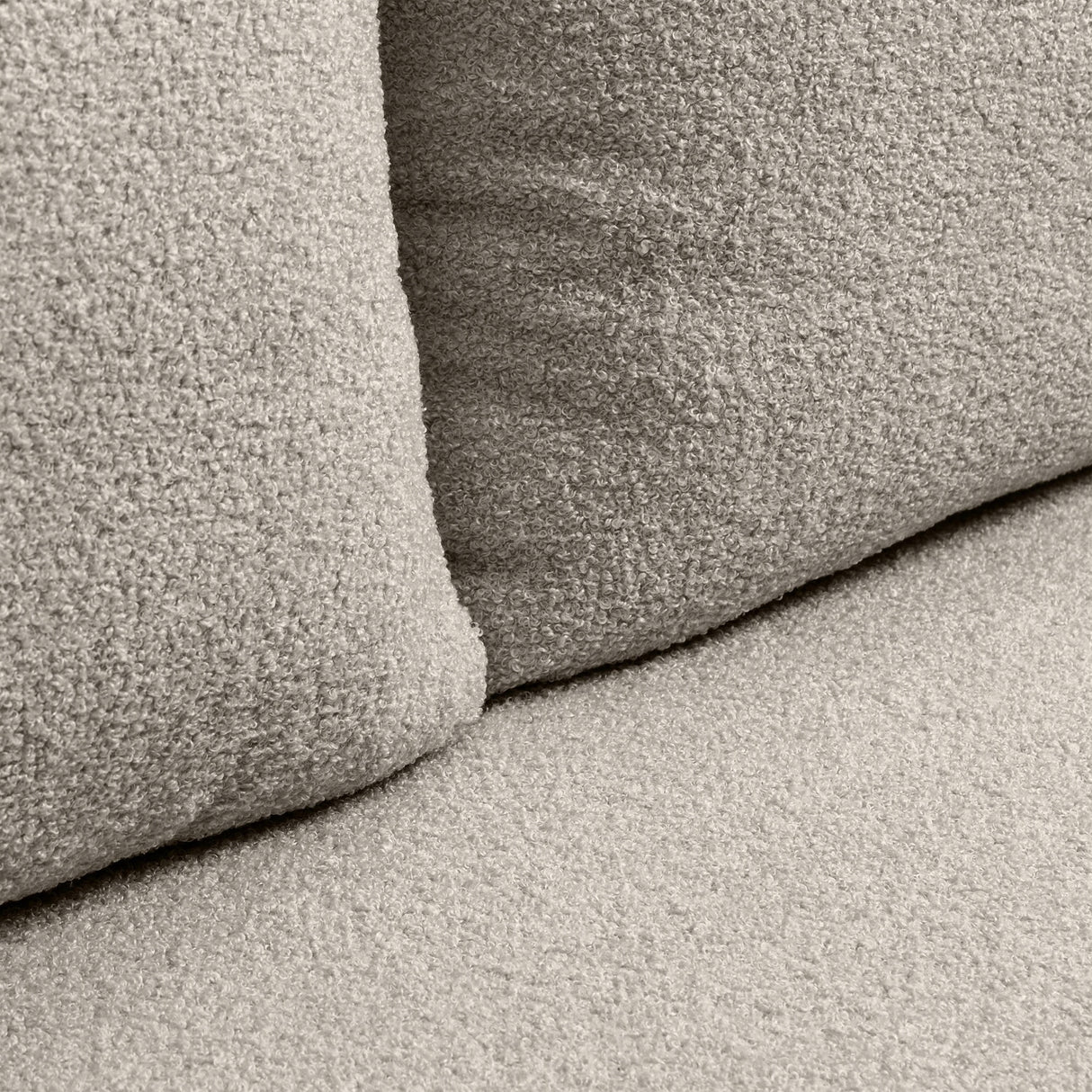 Sofa Zaokrąglony Kształt z Funkcją Spania Pojemnikiem Brązowoszara 212x100