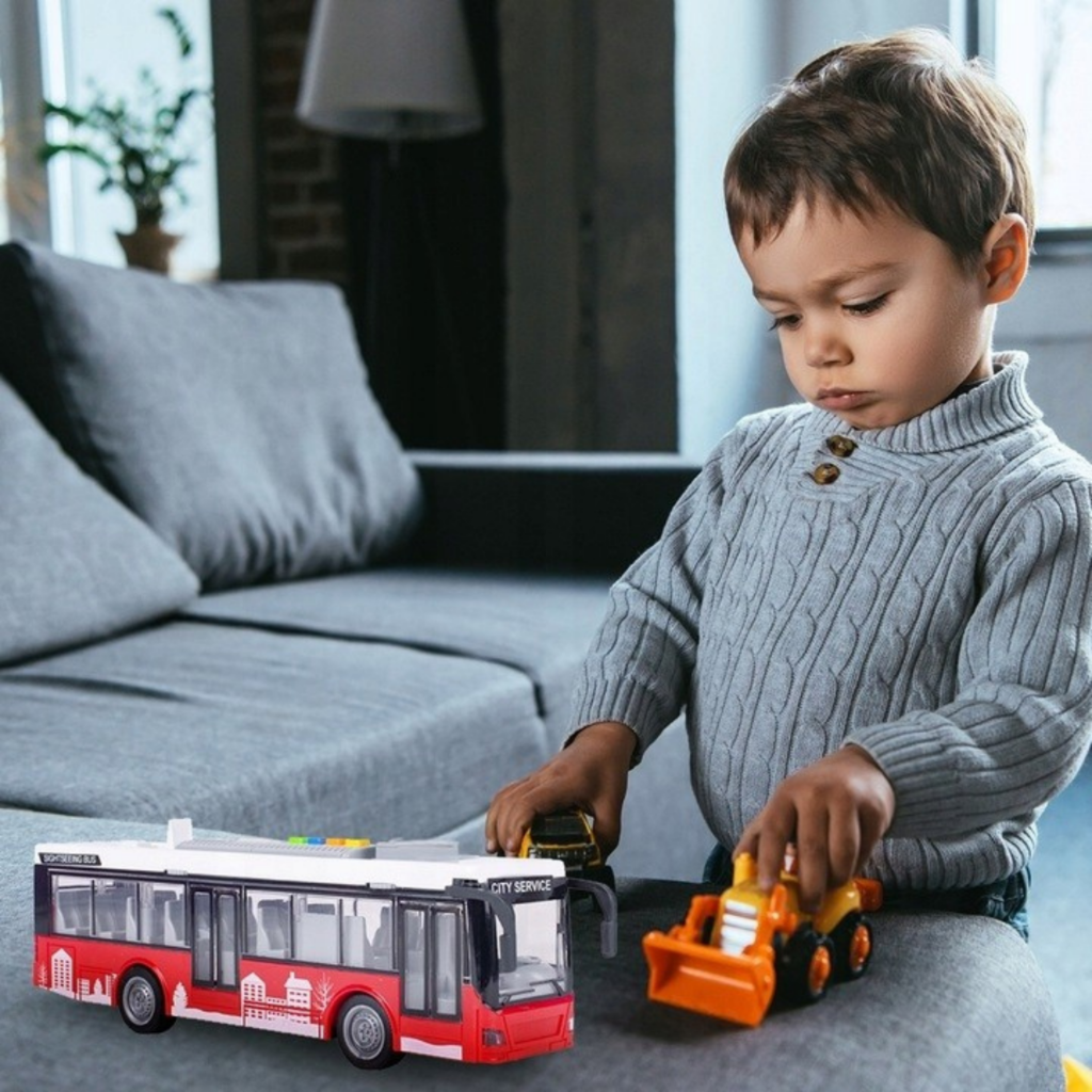 TROLEJBUS AUTOBUS ŚWIATŁA DŹWIĘKI OTWIERANIE DRZWI