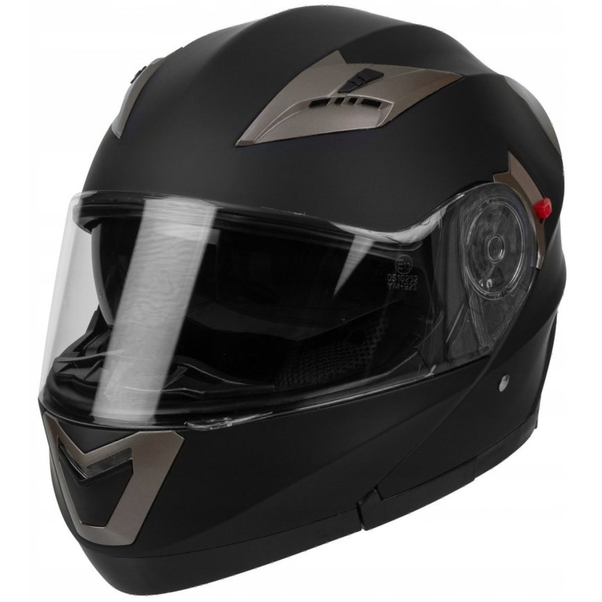 Kask Motocyklowy Szczękowy FLIP-UP pod Interkom, ECE22-06 Rozmiar XL