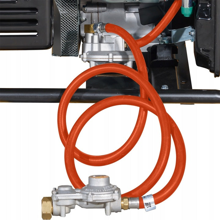 Agregat Prądotwórczy DUAL FUEL 6500W Gaz Benzyna Jednofazowy 230V