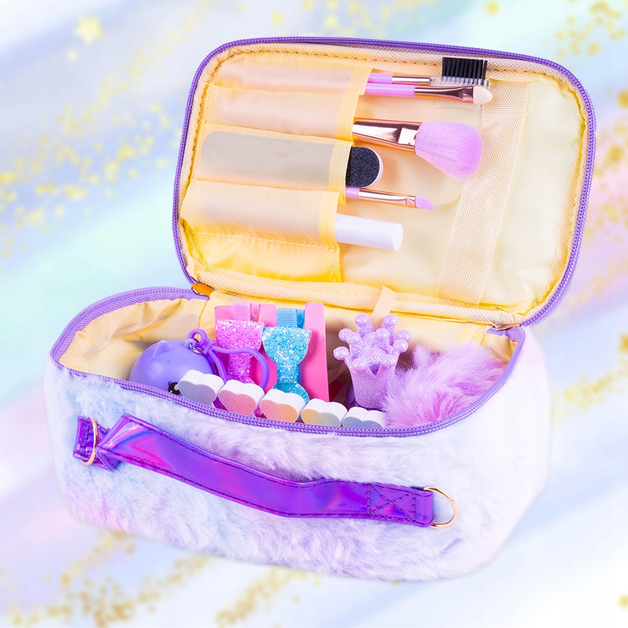 Zestaw Kosmetyków do Malowania Makijażu Torebka Makeup Manicure dla Dzieci