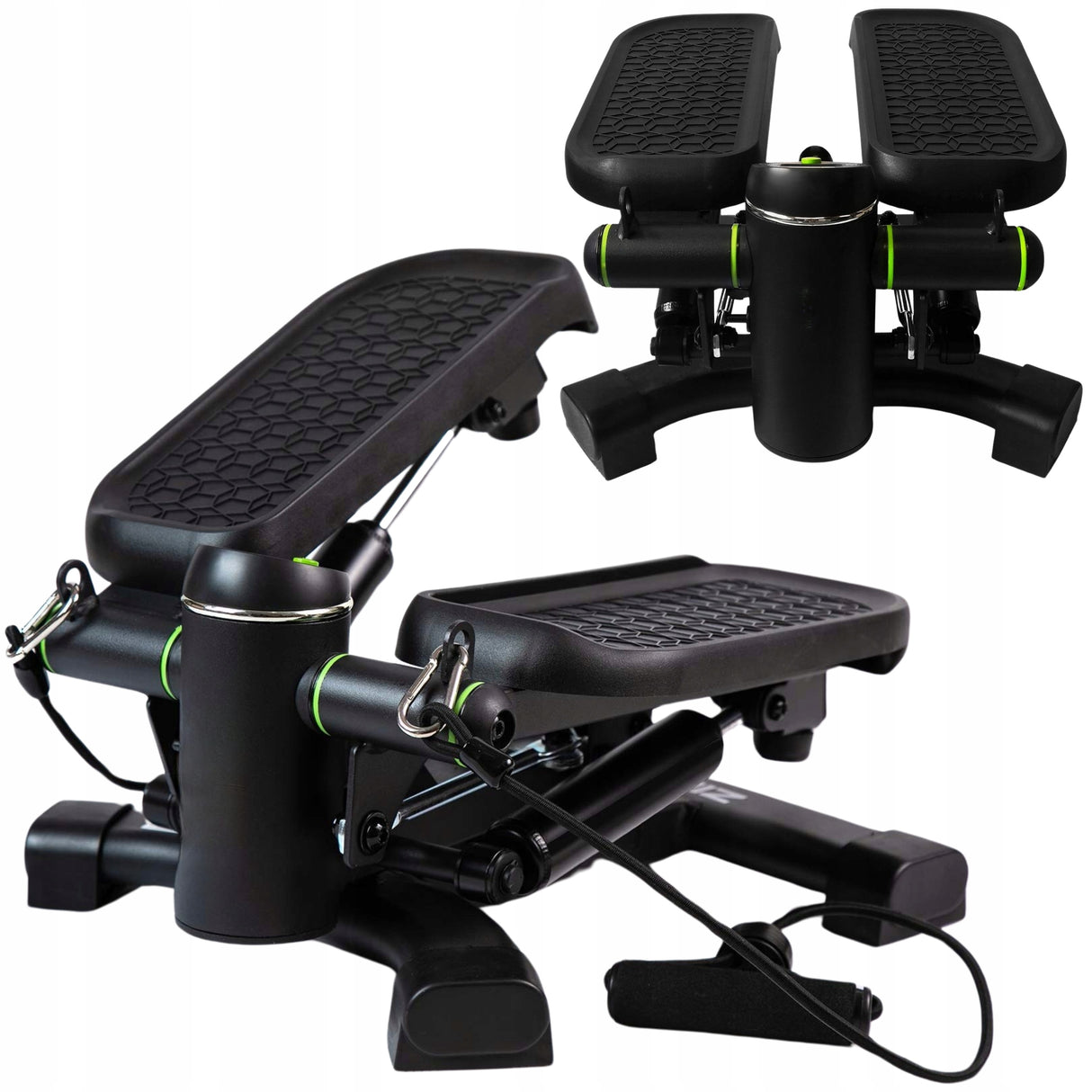 Stepper Schody z Licznikiem Kroków do Ćwiczeń 2w1 Skrętny Step Fitness
