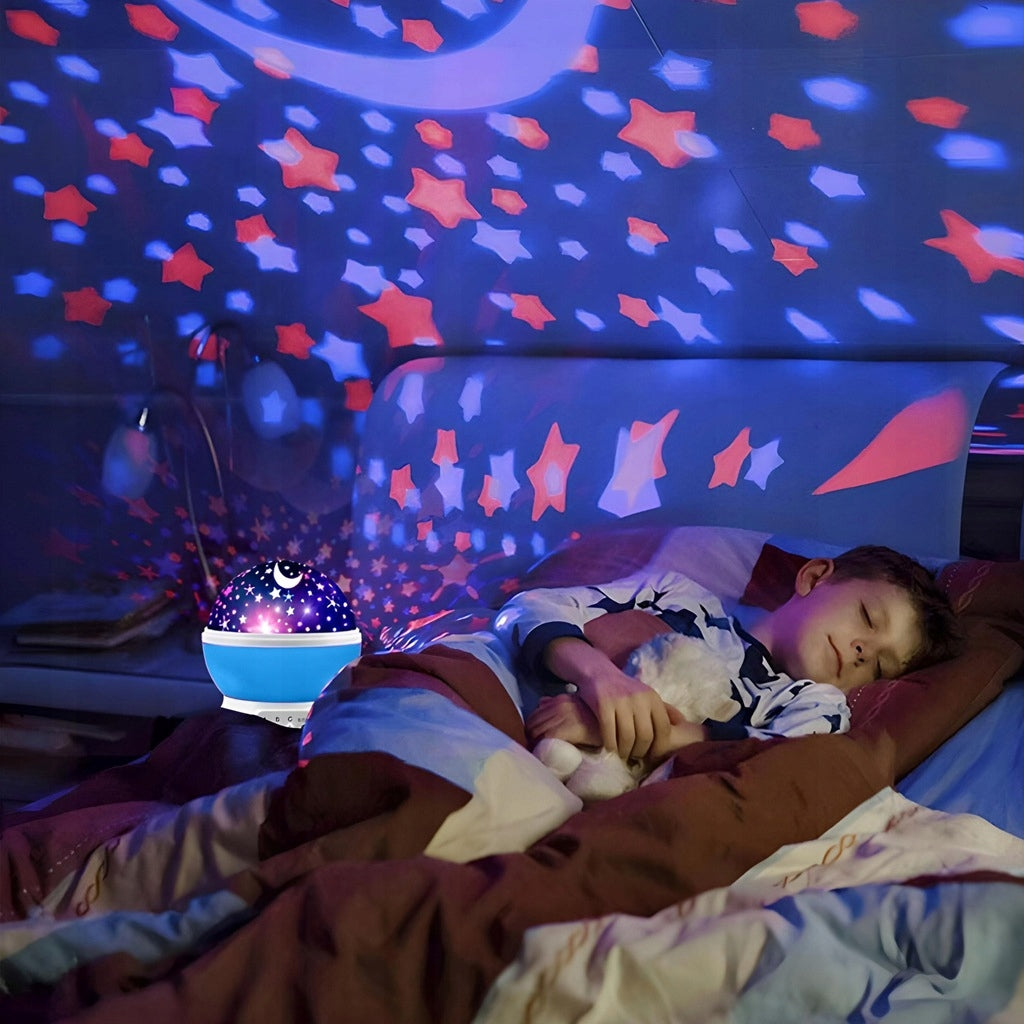 Lampka Nocna Projektor Gwiazd Nieba Rzutnik 2w1 XL! Super Prezent Na Święta