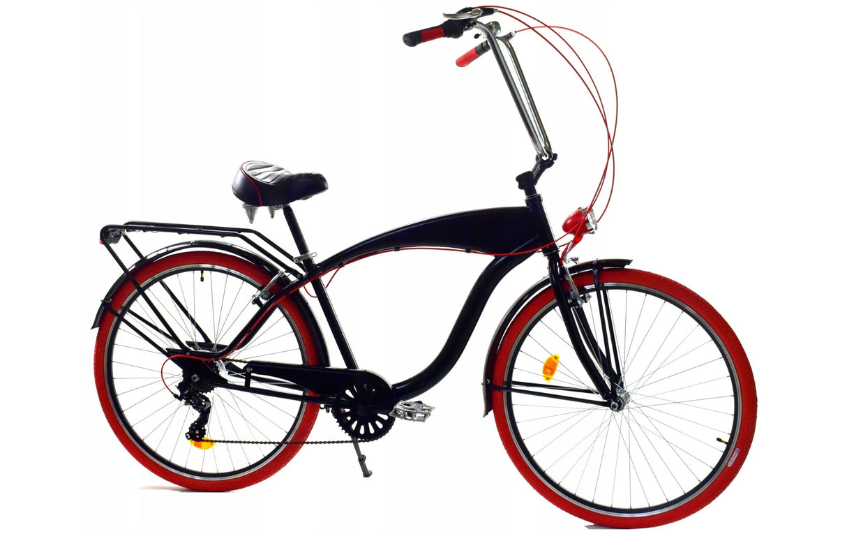 Rower Miejski Motorek Męski Rama 18" Cali Koło 28" Cali 7 Biegów WARIANTY