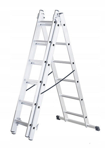 Drabina aluminiowa wielofunkcyjna 3x10 stopni produkt POLSKI + GRATIS POVES