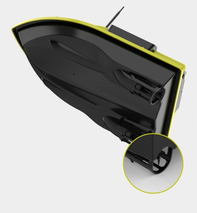 Łódka Zanętowa Z 2 Akumulatorami 7.4 V 5200 MAH 400 - 500 M 50 x 27 x 23 Cm